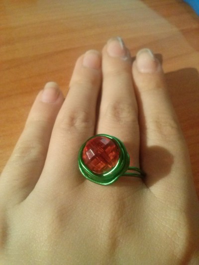 Anillo con perla - Ver en tama�o real